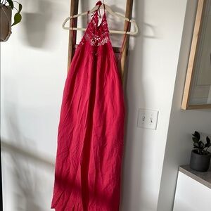 Billabong Pink Halter Dress